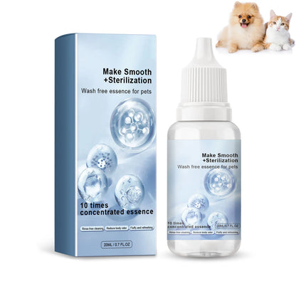 Gentle Leave-in Pet Hair Cleaning Serum for Dogs & Cats